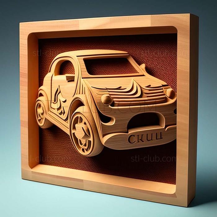 3D мадэль Citron C3 (STL)